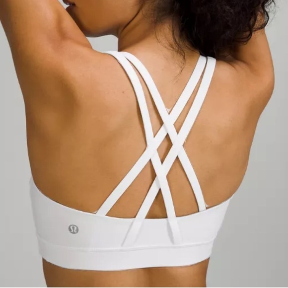 Lululemon Energy Bra in white crackle - Picture 3 of 5